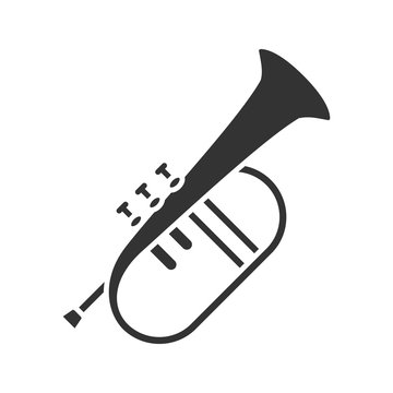 Flugelhorn Glyph Icon