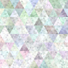Geometric retro low poly triangle pattern background design