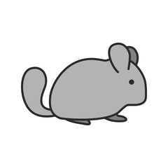 Chinchilla color icon