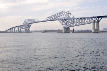 東京港臨海道路の東京ゲートブリッジ