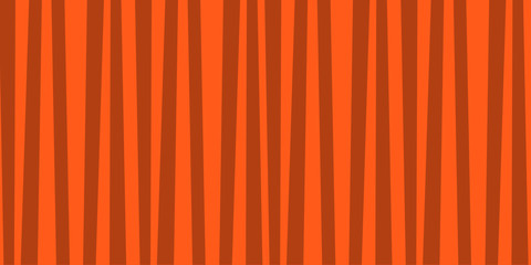 Abstract vertical striped orange and grey pattern.