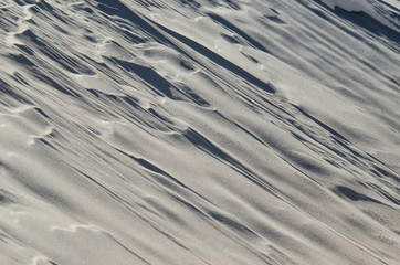 DUNE - Patterns on the squeaking painted by the wind
