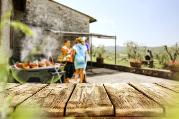 board of free space and grill time 