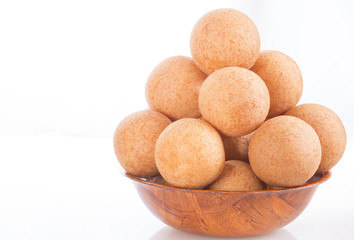 Buñuelos Colombian traditional food 