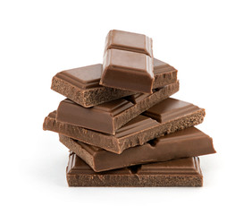Black chocolate bars