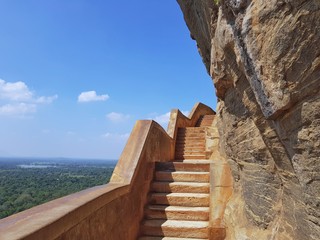 Ruiny świątyni Sigirija (Sigiriya) - Sri Lanka Ceylon  © Przemysaw