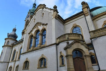 Fototapeta na wymiar Evangelische Kirche Hockenheim