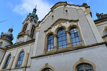 Fototapeta na wymiar Evangelische Kirche Hockenheim