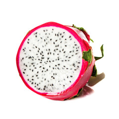 pitahaya, dragon fruit. isolation on a white background.