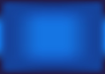 Abstract blue background. Mesh gradient background with dark frame. Blurred Blue Template, blank. A4 Vector AI10