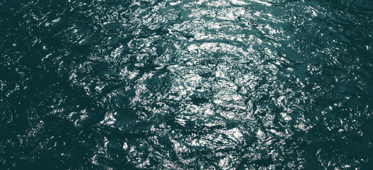 Obraz premium Abstract blue water for banner background