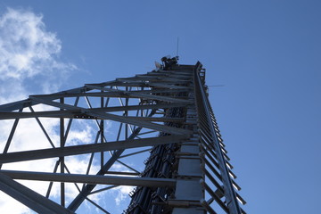 Fototapeta premium Mastaufstieg