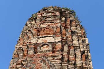 Fototapeta premium Beautiful Ayutthaya temples in Thailand.