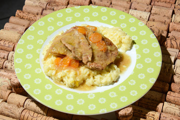 winter food Italian braised veal