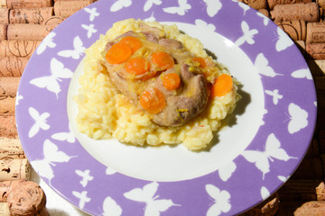 winter food Italian braised veal