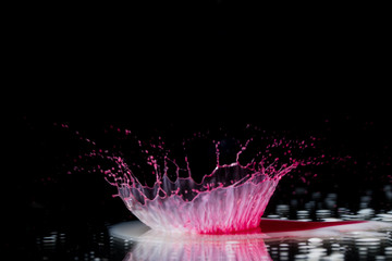 Goccie di latte e acqua