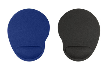 A computer mouse pad on a white background. © begun1983