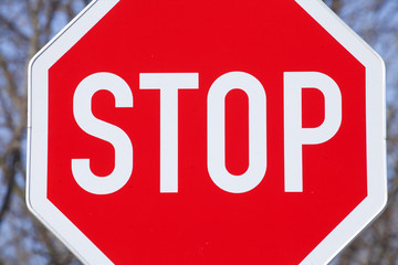 Verkehrszeichen Stop, Stopschild