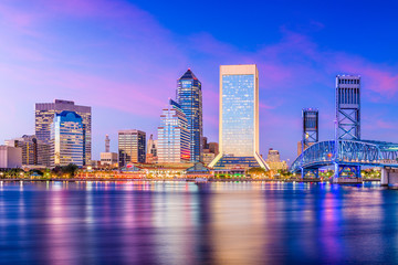 Fototapeta premium Jacksonville, Florida, USA Skyline