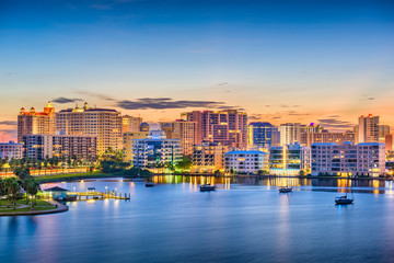 Sarasota, Florida, USA Skyline