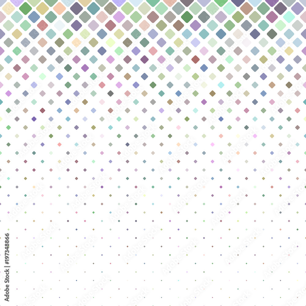 Poster geometric diagonal square pattern background - vector design