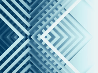 Abstract blue cg background, geometric