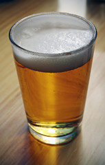 Glass of beer
