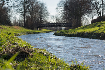 Erft mit Br&uuml;cke