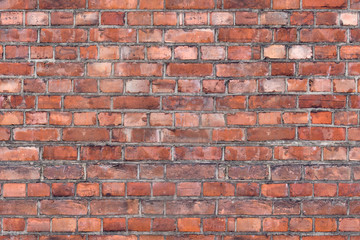 old orange brick wall seamless background