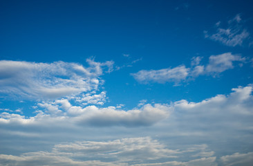 Naklejka na ściany i meble blue sky and cloudscape for background