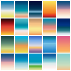 Fototapeta premium Soft color background. Modern screen vector design for mobile app. Soft color gradients