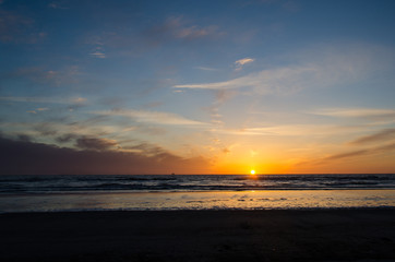 Sunset at Schiermonnikoog