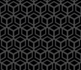 Vector seamless geometric pattern. Classic Chinese ancient fully editable ornament