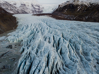 A glacier in Iceland