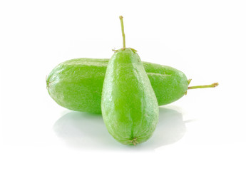 Bilimbing isolated on white background.