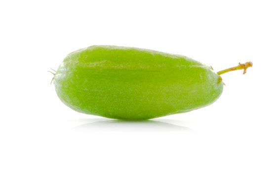 Bilimbing isolated on white background.