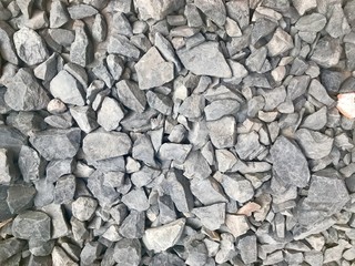 Gray gravel abstract background
