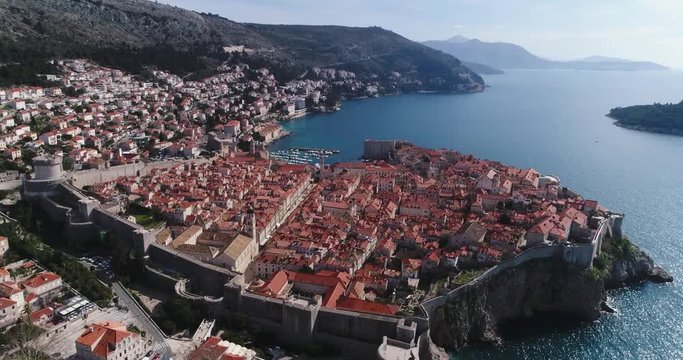 Great view on Dubrovnik