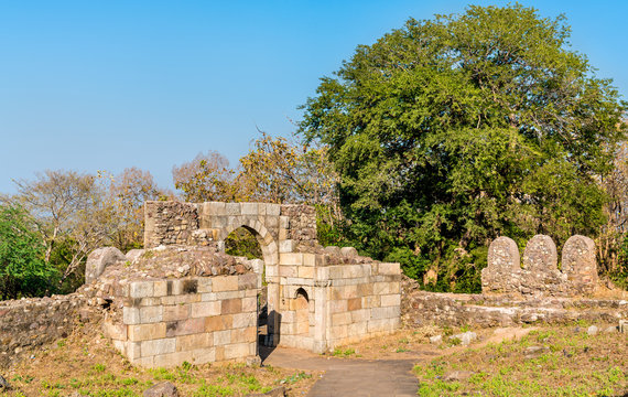Atak Gate of Pavagadh Fort - Gujarat State in India