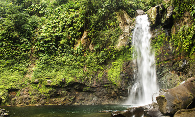 Fototapeta na wymiar Wasserfall im Regenwald