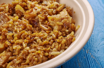 Croatian-style cuttlefish risotto
