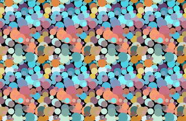 seamless pastel dot pattern background