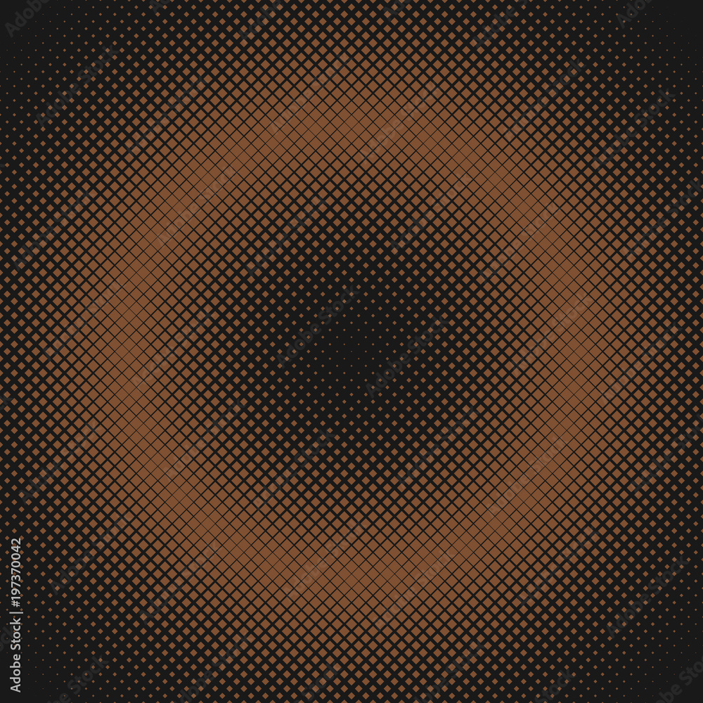 Aufkleber geometrical halftone square background pattern template design