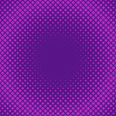 Retro abstract halftone diagonal square background pattern template