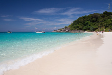 Fototapeta na wymiar Tropical beach, Similan Islands, Andaman Sea, Thailand