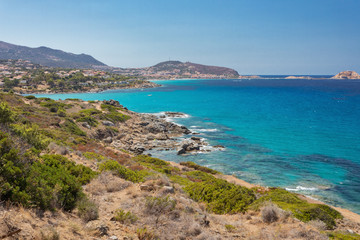 Fototapeta na wymiar Corsica France Ile Rousse 