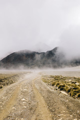 Laguna Milluni in Bolivia