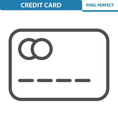 Credit Card Icon. EPS 8 format.
