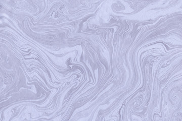 Suminagashi marble texture hand painted with indigo ink. Digital paper 1072 performed in traditional japanese suminagashi floating ink technique. Lively liquid abstract background.