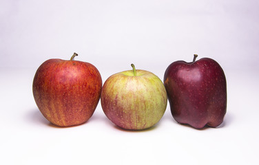 Sweet fresh apple, tasty vitamin